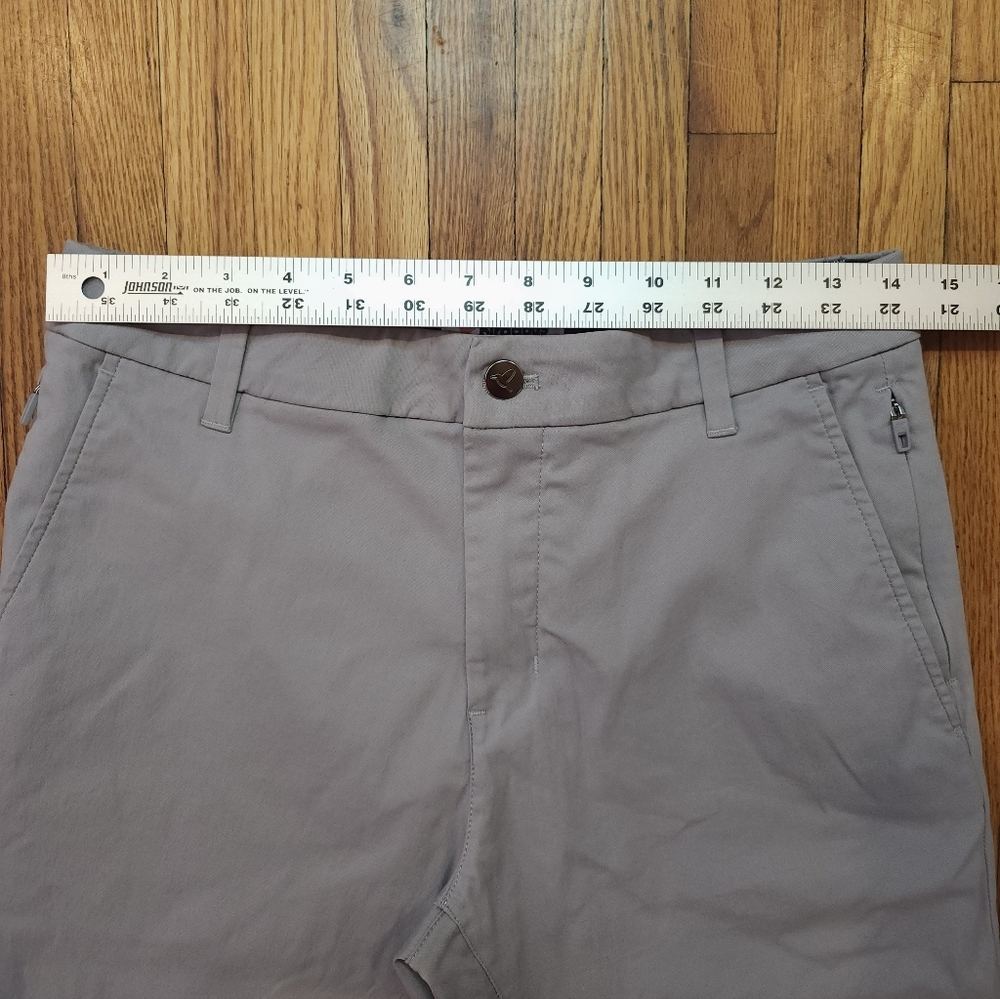 Bird Dogs Mens Boom Pants Size 30 × 32 Grey Performance Golf - Picture 2 of 6